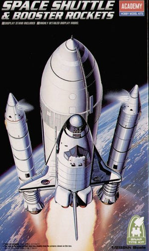 Academy - 1/288 Space Shuttle W/Rockets