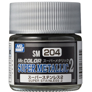Mr.Color Super Metallic 2 - SM204 Super Stainless