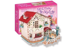 Cubic Fun - Holiday Bungalow Dollhouse (116pcs) (3D)