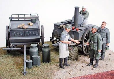 Tamiya - 1/35 German Field Kitchen Scenery