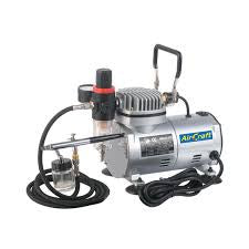 AirCraft - Mini Air Compressor & Airbrush Kit (w/Regulator & Watertrap)