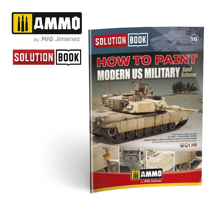 How to Paint Modern US Military Sand Scheme - Solution Book