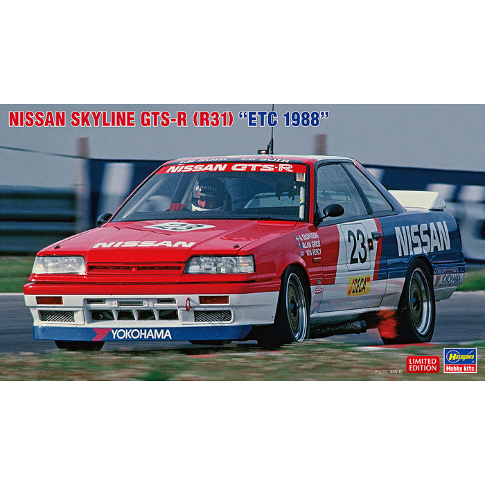 Hasegawa - 1/24 Nissan Skyline GTS-R (R31) ETC 1988