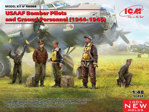 ICM - 1/48 Bomber Pilots And Crew USAAF