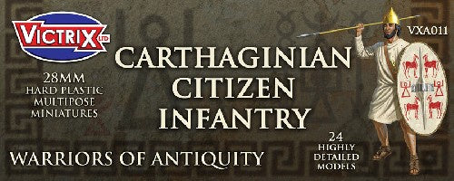 Victrix - Carthaginian Citizen Infantry (24 Plastic Figs.)