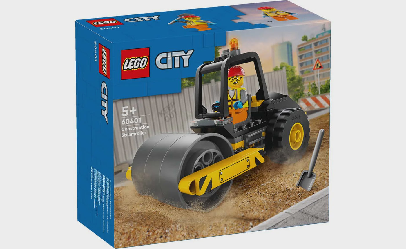 LEGO Construction Steamroller (60401) – Jix Hobbies