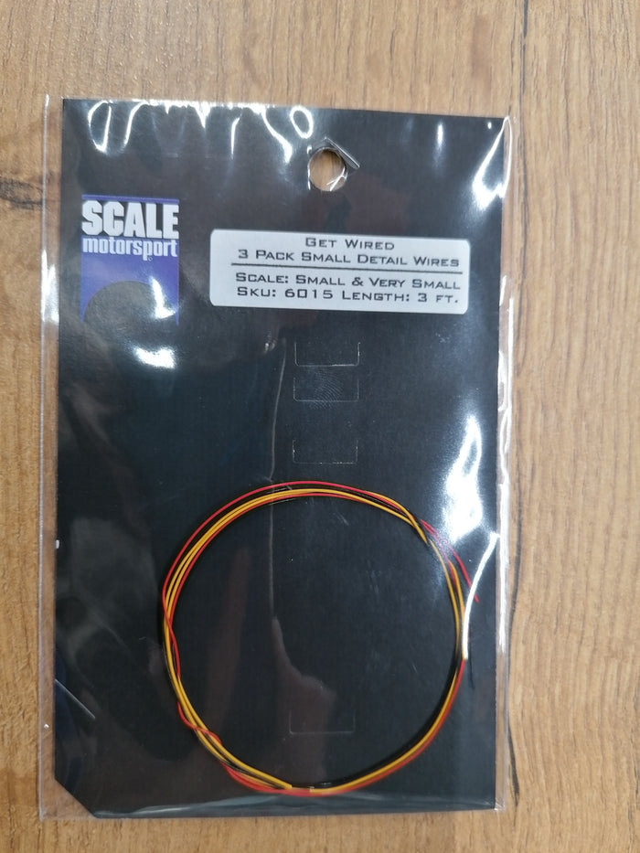 Scale Motorsport - Light Weight Detail Wire 3 Pack (6015)