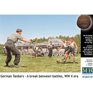 Masterbox - 1/35 German Tankmen Break Between Battles