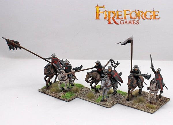 Fireforge Games - Mounted Sergeants  (12 Plastic Multipart Knights)