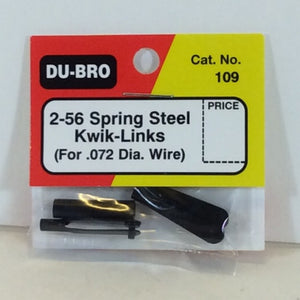 Du-Bro - 2-56 Steel Kwik-Link Clevis