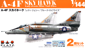 Platz - 1/144 A-4F Skyhawk - Twin Pack