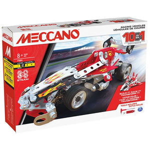 Meccano - Multi 10-in-1 Model Set - Racing Vehicles
