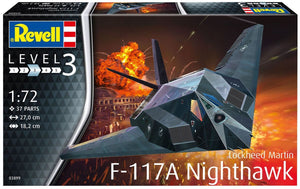 Box of the Revell - 1/72 Lockheed Martin F-117A Nighthawk (Stealth Fighter)