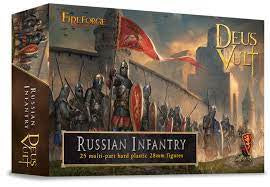 Fireforge Games - Medieval Russian Infantry (25 Plastic Multipart Figs.)
