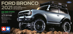 Tamiya - R/C Ford Bronco 2021 (CC02) (No ESC Incl.)