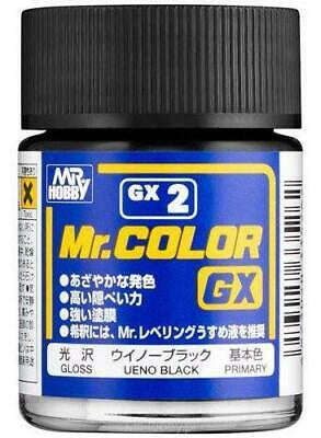 Mr.Color GX - GX002 Ueno Black Gloss (18ml)