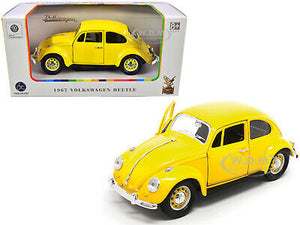Lucky Die Cast - 1/24 Volkswagen Beetle 1967 (Yellow)