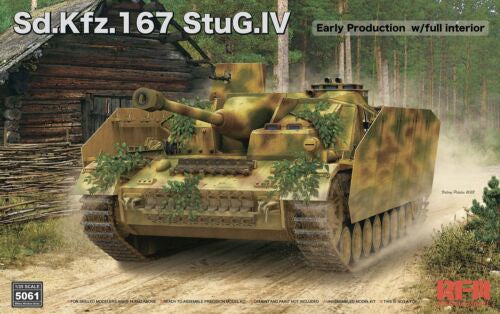 RFM - 1/35 Sd.Kfz.167 StuG.IV Early Production w/Full Interior & Workable Track Links