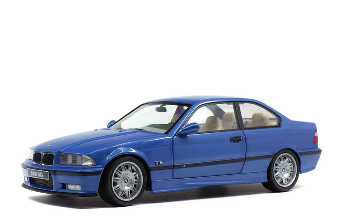 Solido - 1/18 Bmw E36 M3 Coupe Blue Estoril 1990