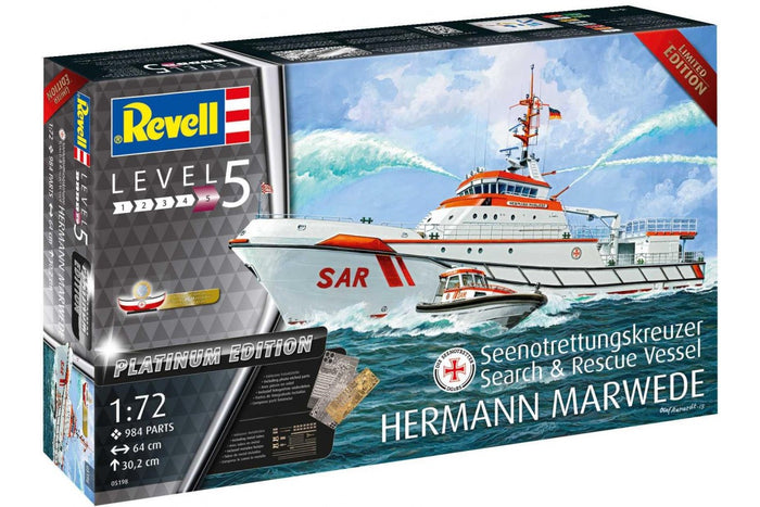 Revell - 1/72 Search & Resque Vessel "Hermann Marwede"  (Limited Edition)