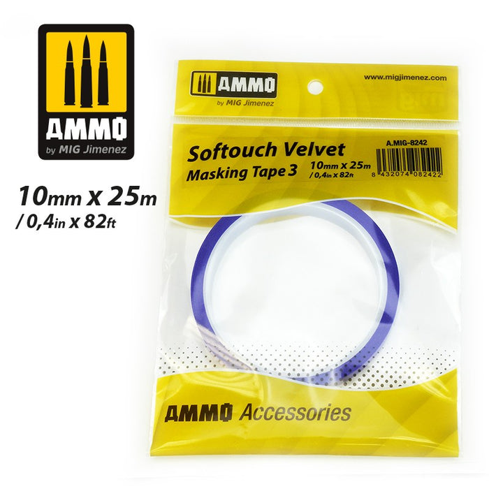 AMMO - Softouch Velvet Masking Tape #2 (6mm x 25M)