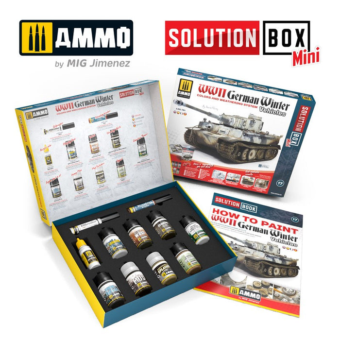 AMMO - SOLUTION BOX MINI - WWII German Winter Vehicles