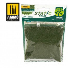 AMMO - 8816 Static Grass 4mm  Lush Summer