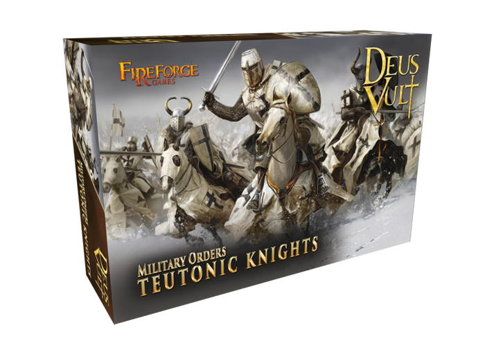 Fireforge Games - Teutonic Knights (12 Plastic Multipart Knights)