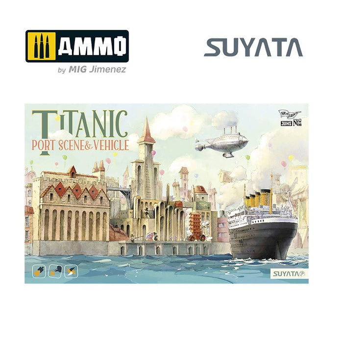 SUYATA - Titanic - Port Scene & Vehicle