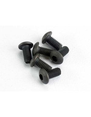 River Hobby - RH5664 3x6mm Button Head Hex Screw for 1/18 Buggy/Truck (6)