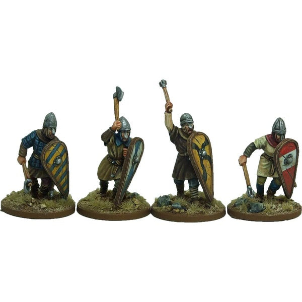 Footsore Miniatures - Unarmoured Norman Infantry 1
